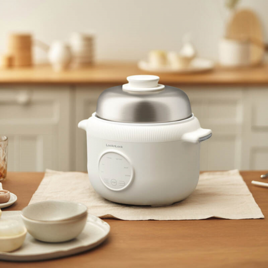 Nồi điện đa năng LocknLock Digital multipot 1.6L- Màu ngà - EJP186IVY
