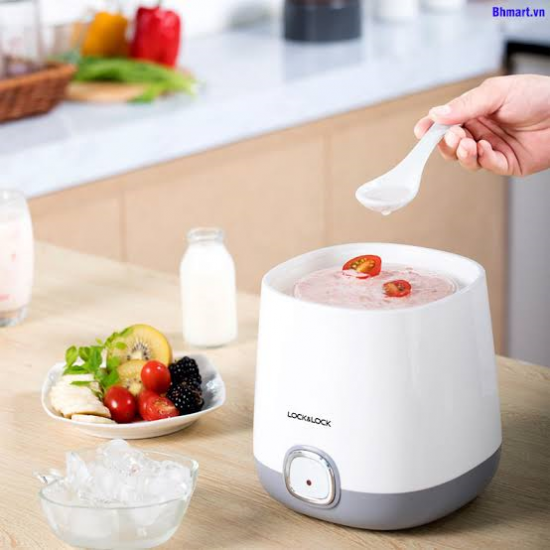 Máy Làm Sữa Chua LocknLock, 220V, 50 Hz, 20W, 175x175x198mm - EJY110SLV