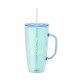 Ly Nhựa Hai Lớp Locknlock Double Wall Cold Cup 720Ml - 2 Màu (Xanh Da Trời, Hồng) - HAP503