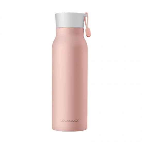Bình Giữ Nhiêt LocknLock Name Tumbler 500Ml - 7 Màu (Đen, Xanh, Xanh Lá, Xám, Hồng, Đỏ, Trắng) - LHC4125