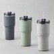 Bình Giữ Nhiệt Lock&Lock Metro Drive 650ml Kèm Ống Hút Và Cọ Rửa - 3 Màu (Xám, Xanh Mint, Trắng) - LHC4277