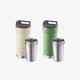 Bình Giữ Nhiệt Bằng Thép Không Gỉ Locknlock Hybrid Tumbler Set 420Mlx1/190Mlx4 - 2 Màu (Màu Be, Màu Xanh Lá) - LHC4303BEG