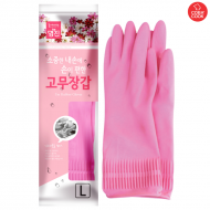 Găng tay cao su tự nhiên MJ Hàn Quốc Size L