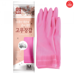 Găng tay cao su tự nhiên MJ Hàn Quốc Size M