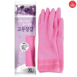 Găng tay cao su tự nhiên MJ Hàn Quốc Size XL