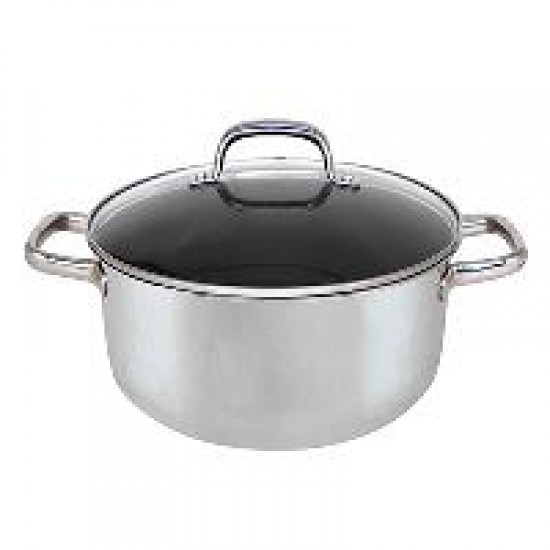 Nồi BlackCube inox 3 lớp nắp kính chống dính KIMS COOK 20cm -24cm