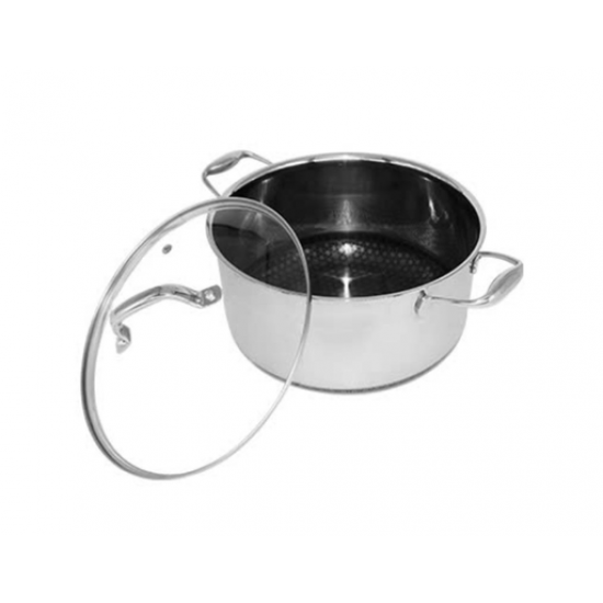 Nồi Thấp Noon Song inox 3 lớp chống dính 24cm