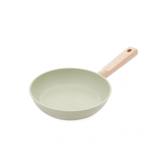 Chảo nhôm Odyssey chống dính Ceramic tay cầm gỗ Kimscook  24 cm