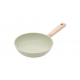 Chảo nhôm Odyssey chống dính Ceramic tay cầm gỗ Kimscook  24 cm