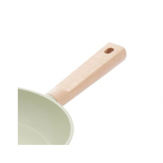 Chảo nhôm Odyssey chống dính Ceramic tay cầm gỗ Kimscook  24 cm