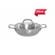 Chảo sâu UNI CLAD 3 lớp chất liệu inox 22cm