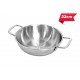 Chảo sâu UNI CLAD 3 lớp chất liệu inox 22cm