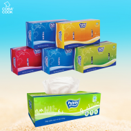 Khăn Giấy Hộp Giấy Rút Pulppy 2 Lớp Mềm Mịn Siêu Dai 180 Tờ Bịch 5 Hộp