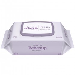 Khăn ướt trẻ em Bebesup Premier 70 (gói 70 miếng)