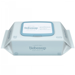 Khăn ướt trẻ em Bebesup Sensitive Baby 20 (gói 20 miếng)